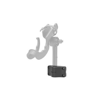 Spline Post (Wall Mounted) 4-hole P1.3 x 3.19 inch Black 1 piece