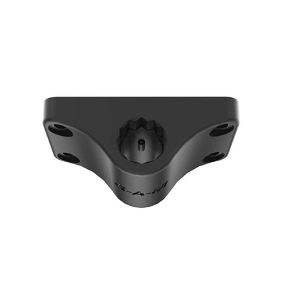 Spline Post (Wall Mounted) 4-hole P1.3 x 3.19 inch Black 1 piece