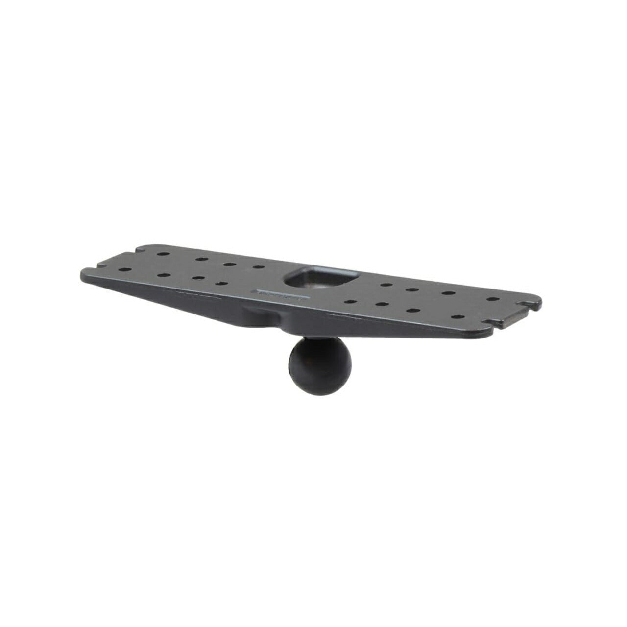 Fishfinder Mount Plate (L) 279.4 x 76.2mm Black 1.5-inch Ball 1 pc.
