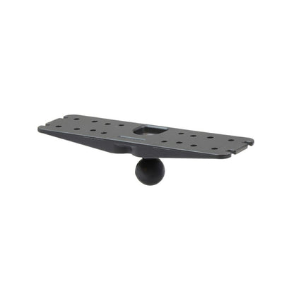 Fishfinder Mount Plate (L) 279.4 x 76.2mm Black 1.5-inch Ball 1 pc.