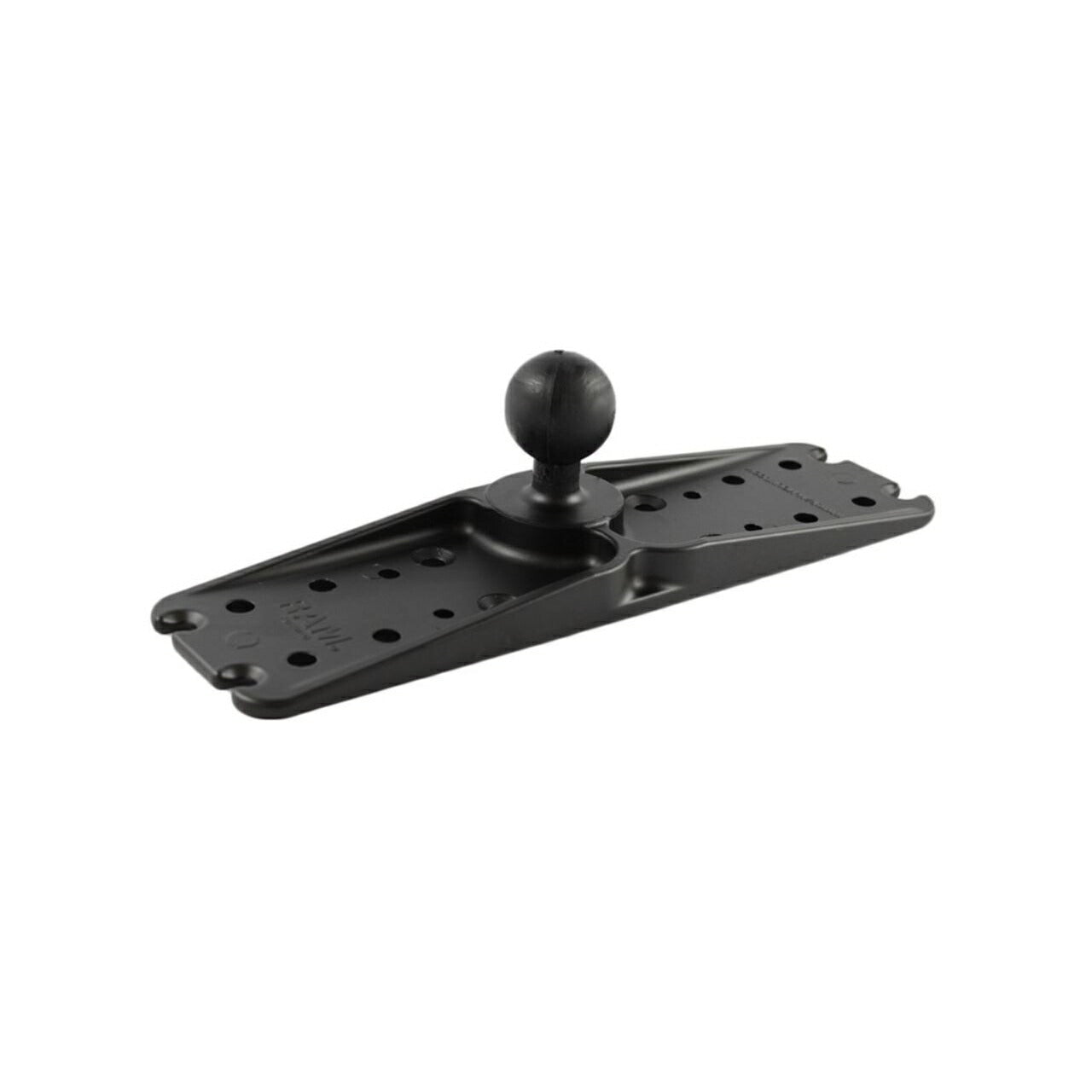 Fishfinder Mount Plate (L) 279.4 x 76.2mm Black 1.5-inch Ball 1 pc.