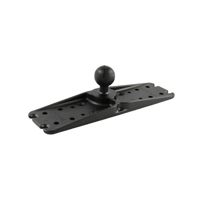 Fishfinder Mount Plate (L) 279.4 x 76.2mm Black 1.5-inch Ball 1 pc.