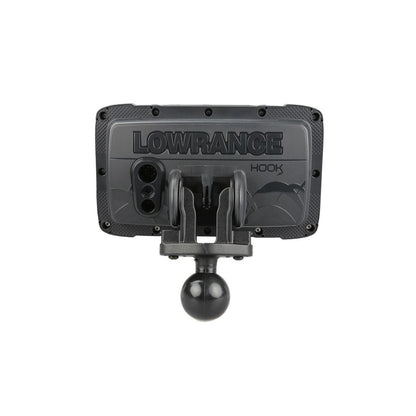 ボールアダプター Lowrance HOOK2用 ブラック 1.5インチボール 1個入り