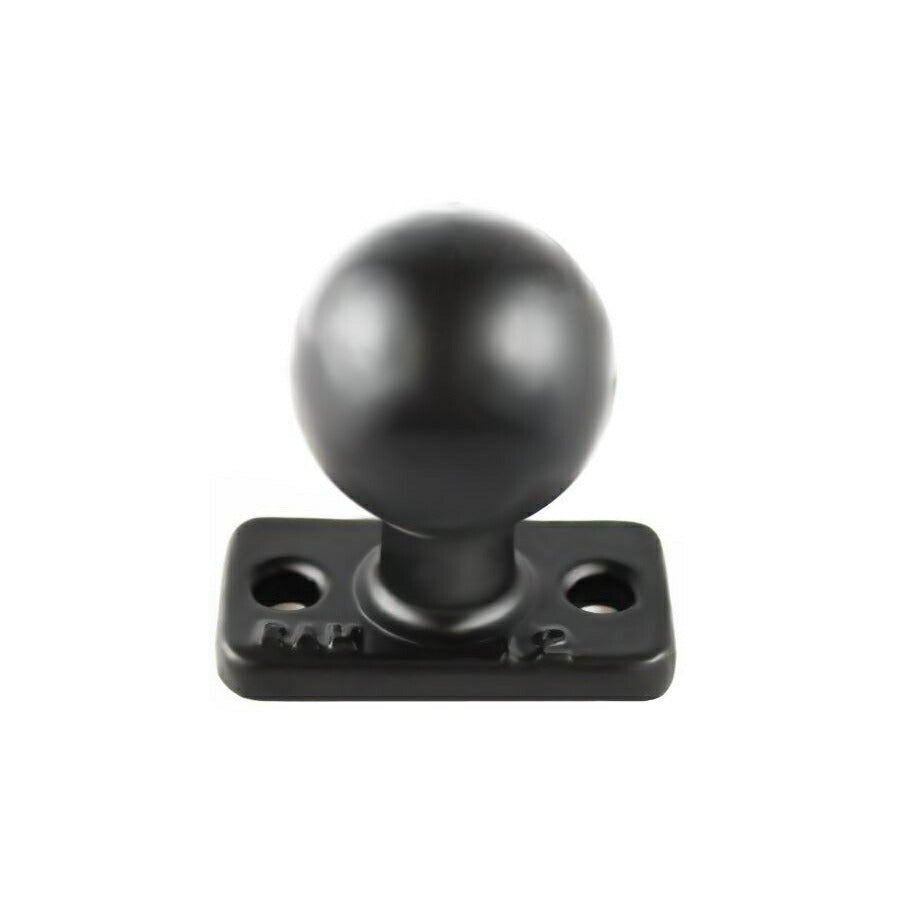 Square Base 2-Hole P1.5inch Black 1.5-inch Ball 1 pc.