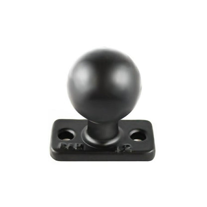 Square Base 2-Hole P1.5inch Black 1.5-inch Ball 1 pc.