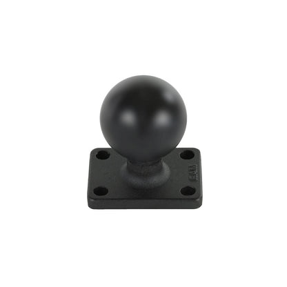 スクエアベース 4穴P1X1.5inch ブラック 1.5インチボール 1個入り