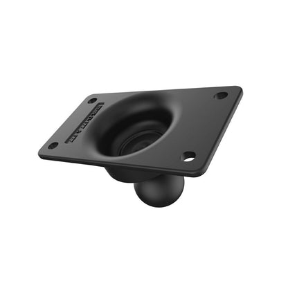 VESAプレート 50X100mm ブラック 1.5インチボール 1個入り