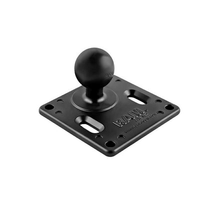 VESA Plate 75x75mm, Black, 1.5 inch ball, 1 pc.