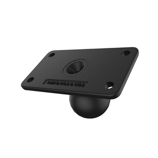 VESAプレート 35×75mm ブラック 1.5インチボール 1個入り