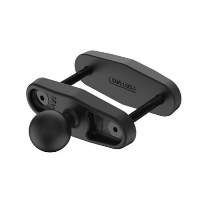 Square Clamp Base - 76.2mm Compatible, Black, 1.5-inch Ball, 1 Count
