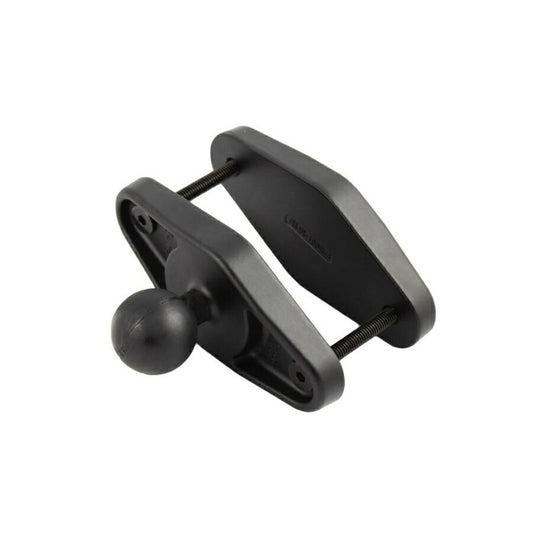 スクエアクランプベース -101.6mm対応 ブラック 1.5インチボール 1個入り