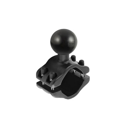 Double Rail Clamp Base φ50.8-63.5mm compatible, Black, 1.5-inch ball, 1 pc.