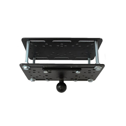 Overhead Gadget Base (for forklift) Black, 1.5 inch Ball, 1 pc.