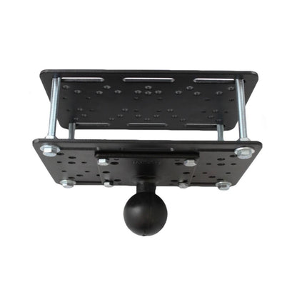 Overhead Gadget Base (for Forklifts) Black, 2.25 inch Ball, 1 pc.