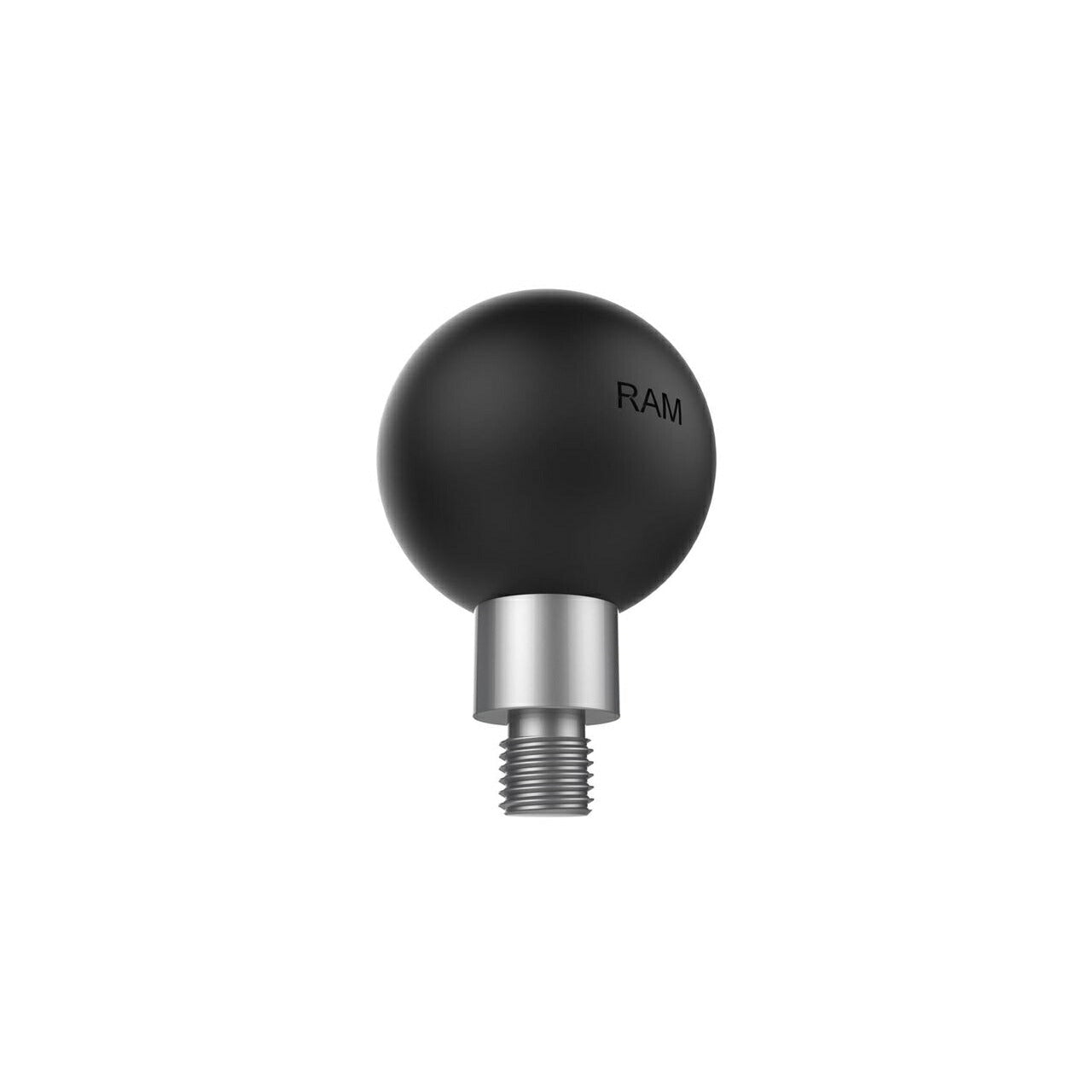 Ball Mount M10xP1.25 (for mirror hole) Black 1.5 inch ball 1 pc.