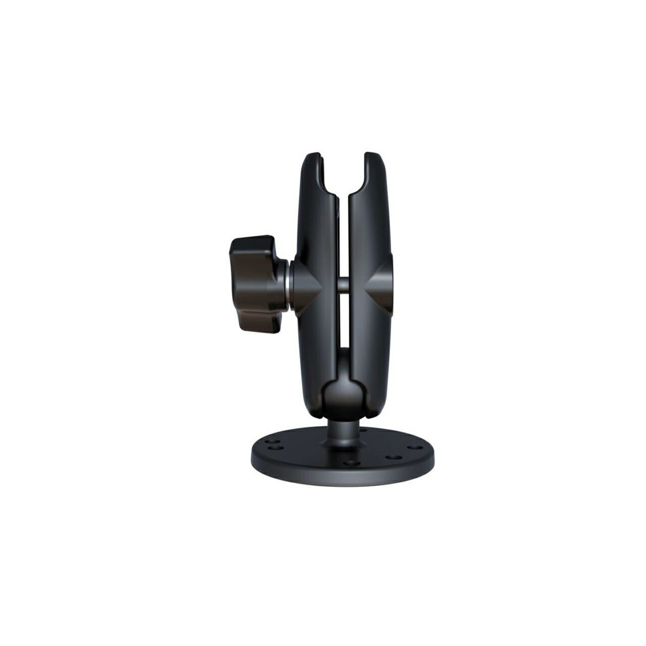AMPS Round Base & Standard Arm Set, Black, 1-inch Ball, 1 Piece