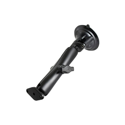 Diamond Joint & Twist-Lock Suction Base Set (Long Arm), Suction Cup Diameter 83.8mm, Black, 1-inch Ball, 1 Piece