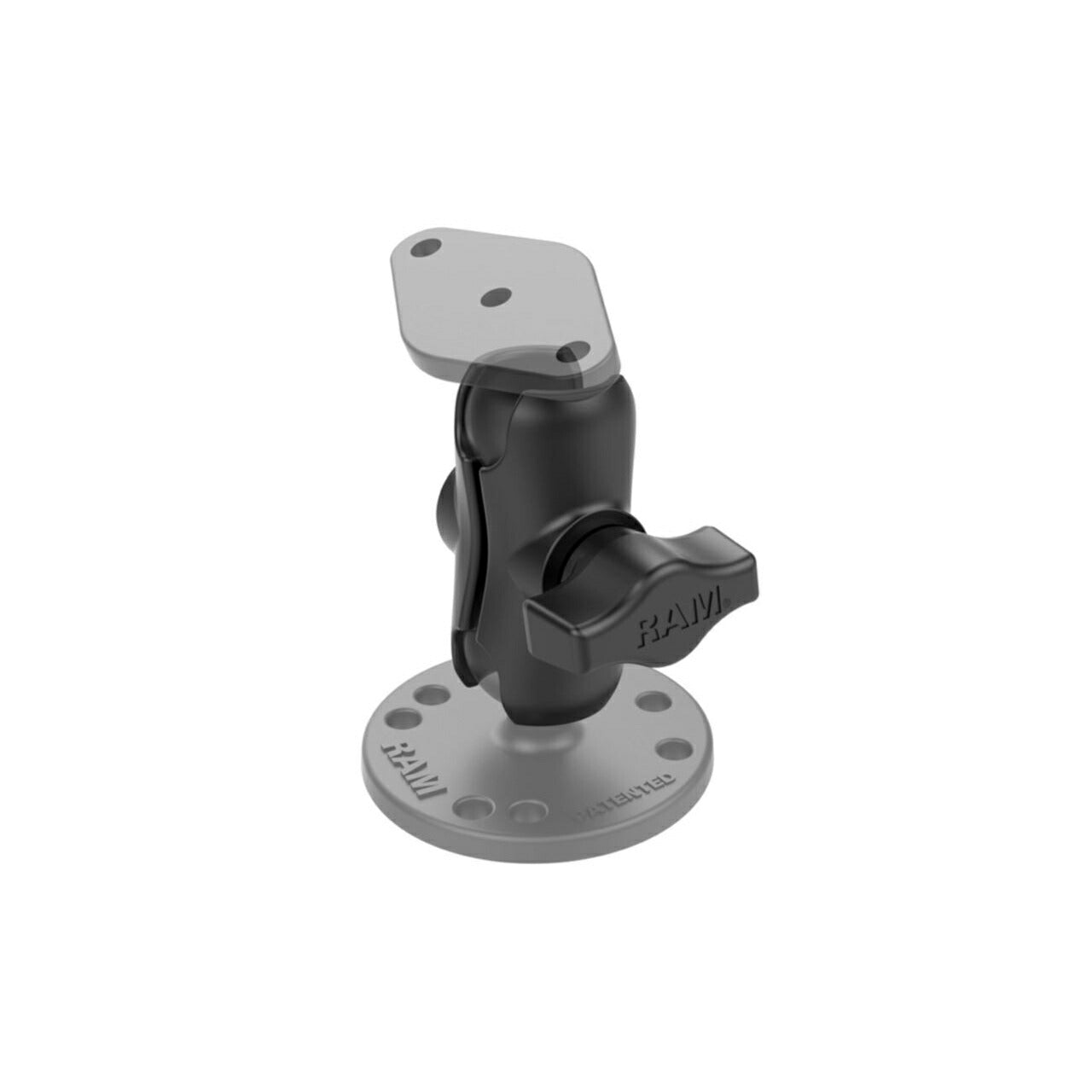 Short Arm Black 1-inch Ball 1 pc.
