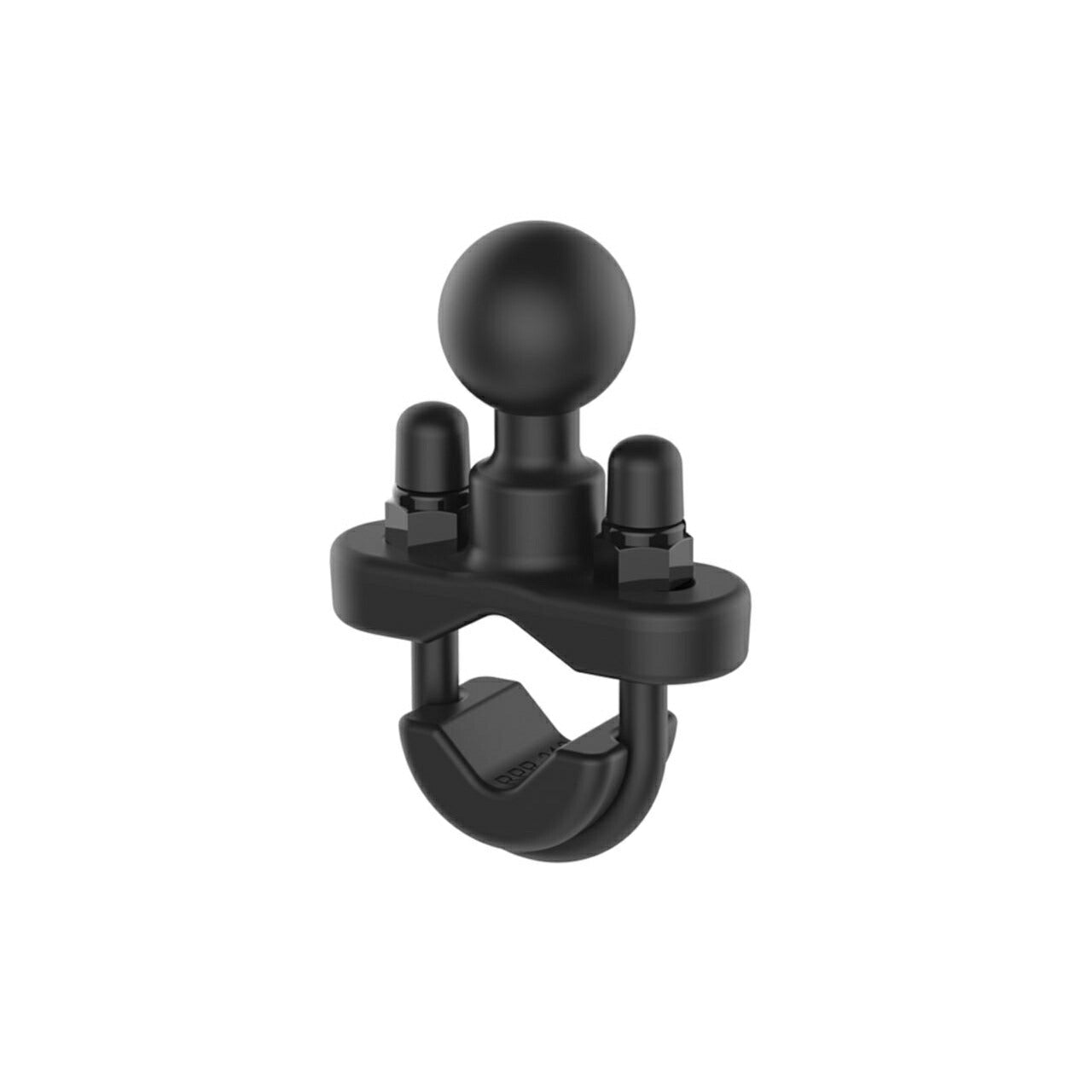 U-Bolt Clamp Base (Galvanized Bolts) Compatible with φ12.7-31.75mm Black 1-inch Ball 1 pc.