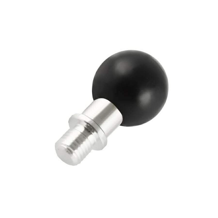 ボールマウント M10XP1.5(ミラーホール用) ブラック 1インチボール 1個入り