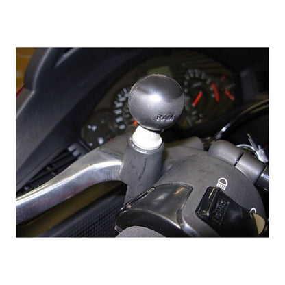 ボールマウント M10XP1.5(ミラーホール用) ブラック 1インチボール 1個入り