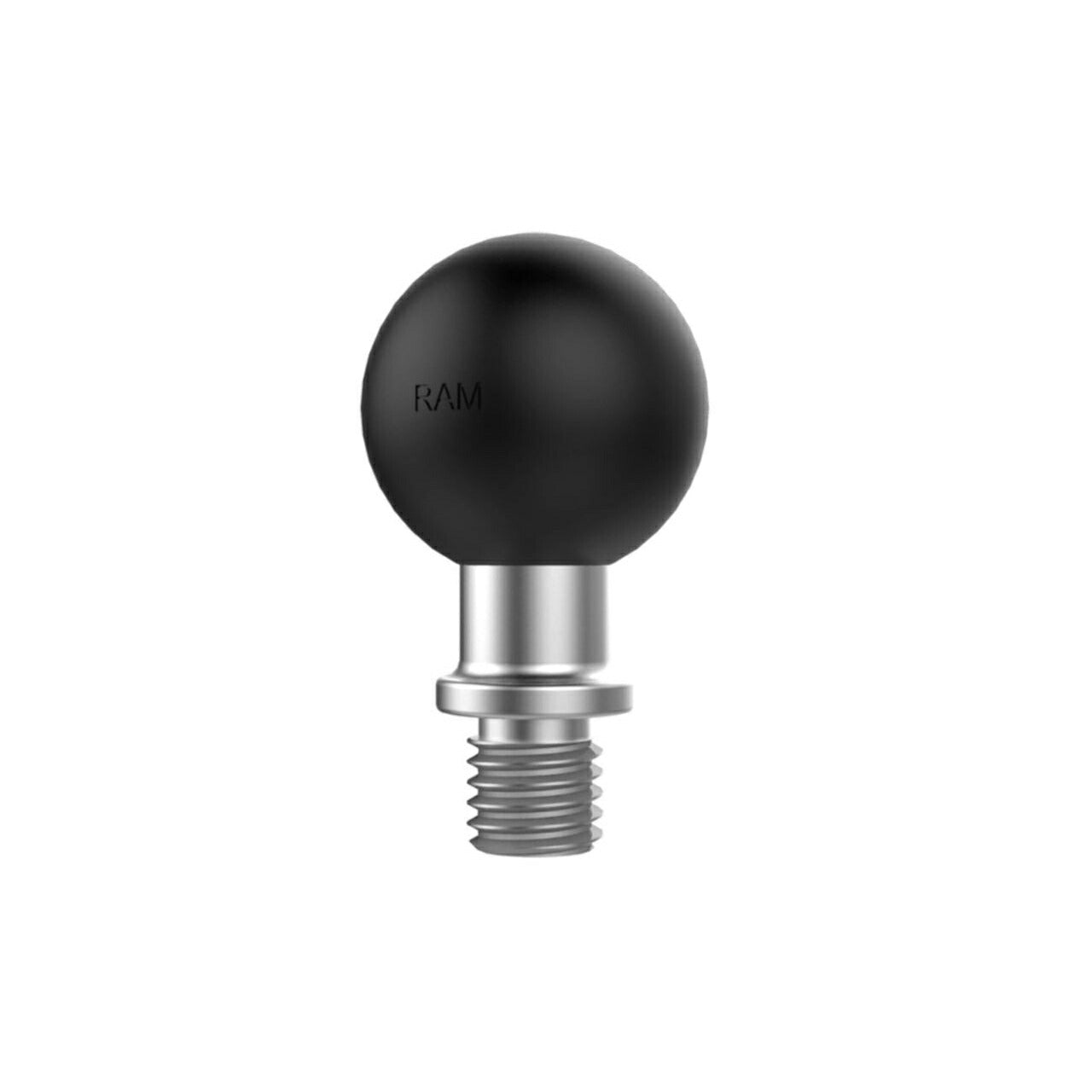 Ball Mount M10xP1.25 (for Mirror Hole) Black 1-inch Ball 1 pc.