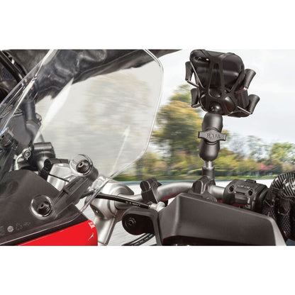 Ball Mount M10xP1.25 (for Mirror Hole) Black 1-inch Ball 1 pc.