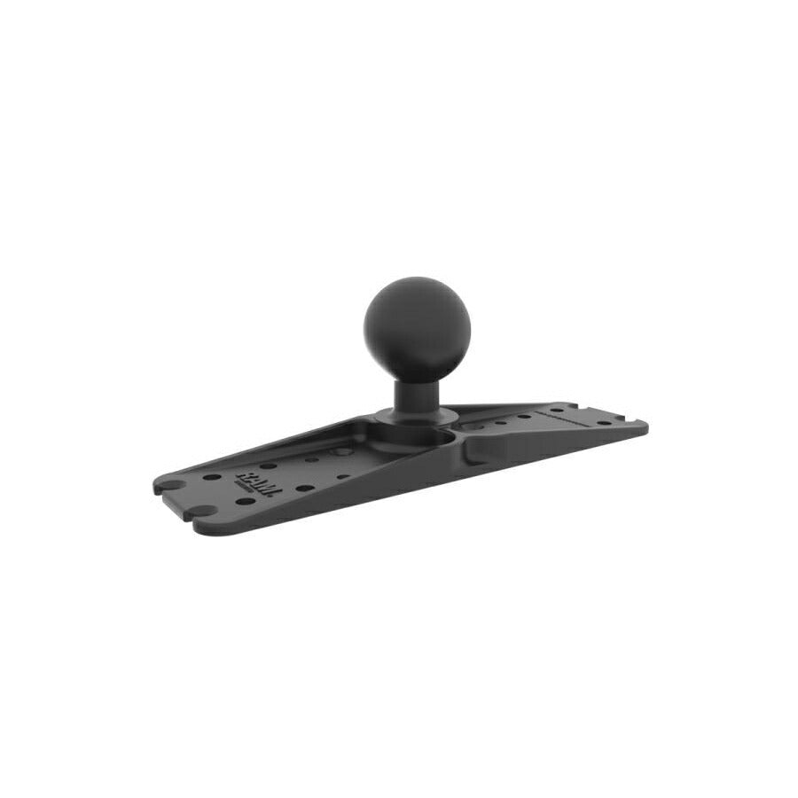 Fishfinder Mount Plate (L) 279.4X76.2mm Black 2.25 inch ball 1 pc.