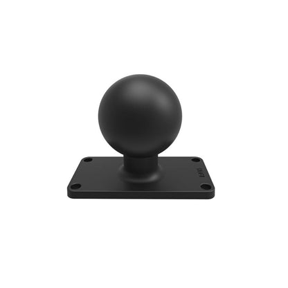 スクエアベース 4穴P1.5X3.5inch ブラック 2.25インチボール 1個入り