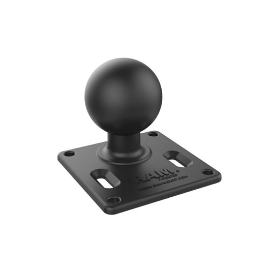 VESAプレート 75X75mm ブラック 2.25インチボール 1個入り