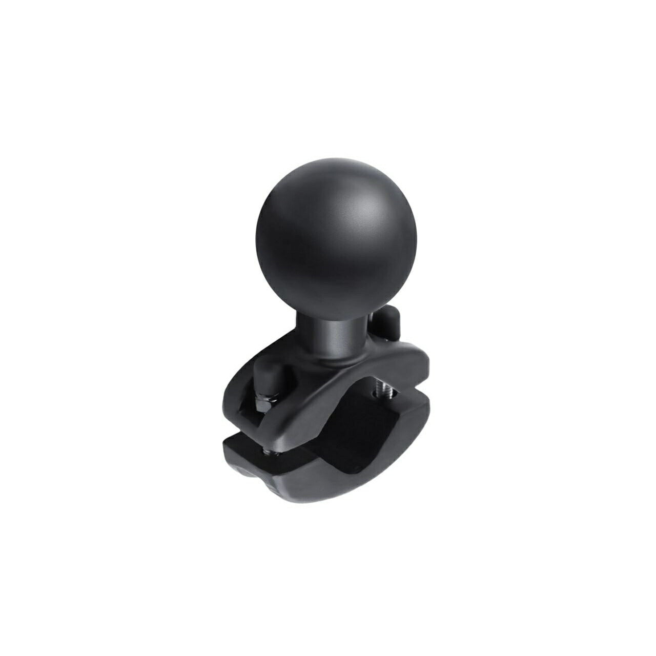 Single Rail Clamp Base, fits 31.75-47.62mm (1.25-1.875 inch) pipe, Black, with 2.25 inch Ball, 1 pc.