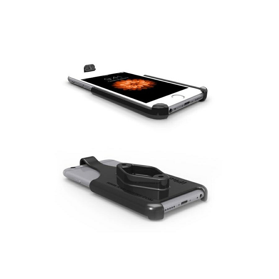 iPhone6/6S/7専用ホルダー ボール無 ブラック 1個入り