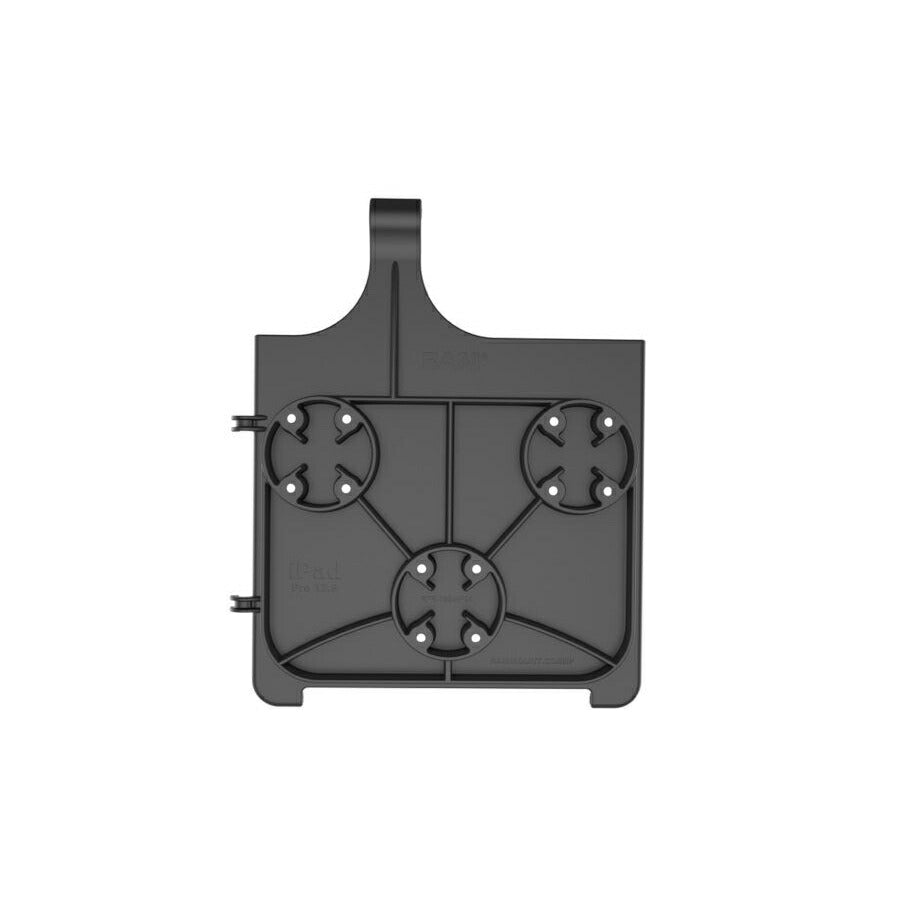iPad Pro 12.9" (3rd-4th Gen) Holder - Ball-Free, Black, 1pc