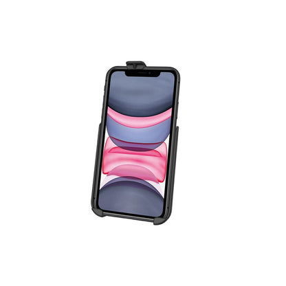 iPhone 11 Holder, without Ball Mount, Black, 1 pc.