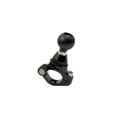 PLOT Anti-Vibration Clamp Base, compatible with φ22.2/25.4mm, Black, 1-inch Ball, 1 piece