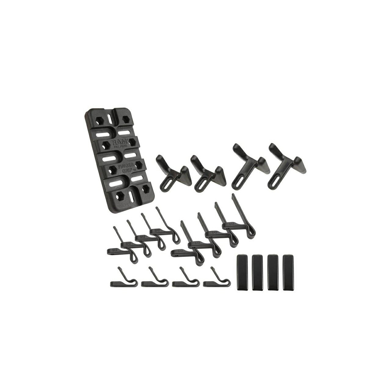 フィンガーグリップ ボール無 ブラック 1個入り