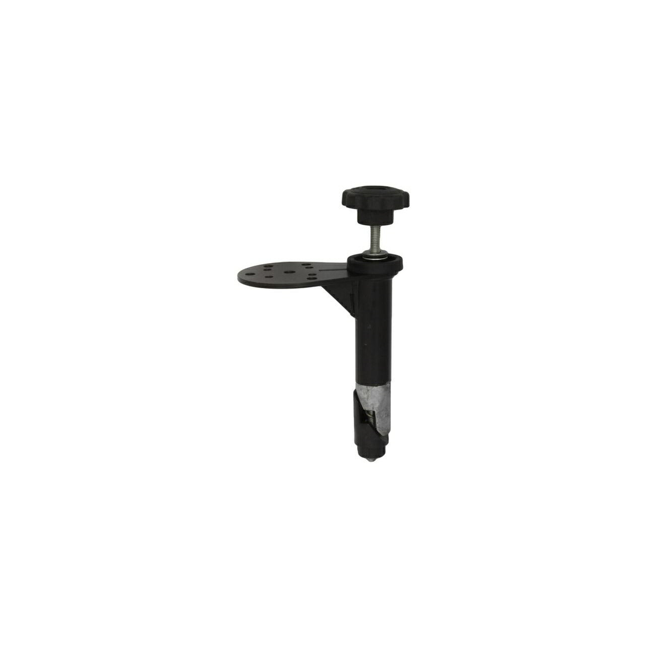 Telepole (101mm) Flanged, Upper Side, Black, 1 pc.