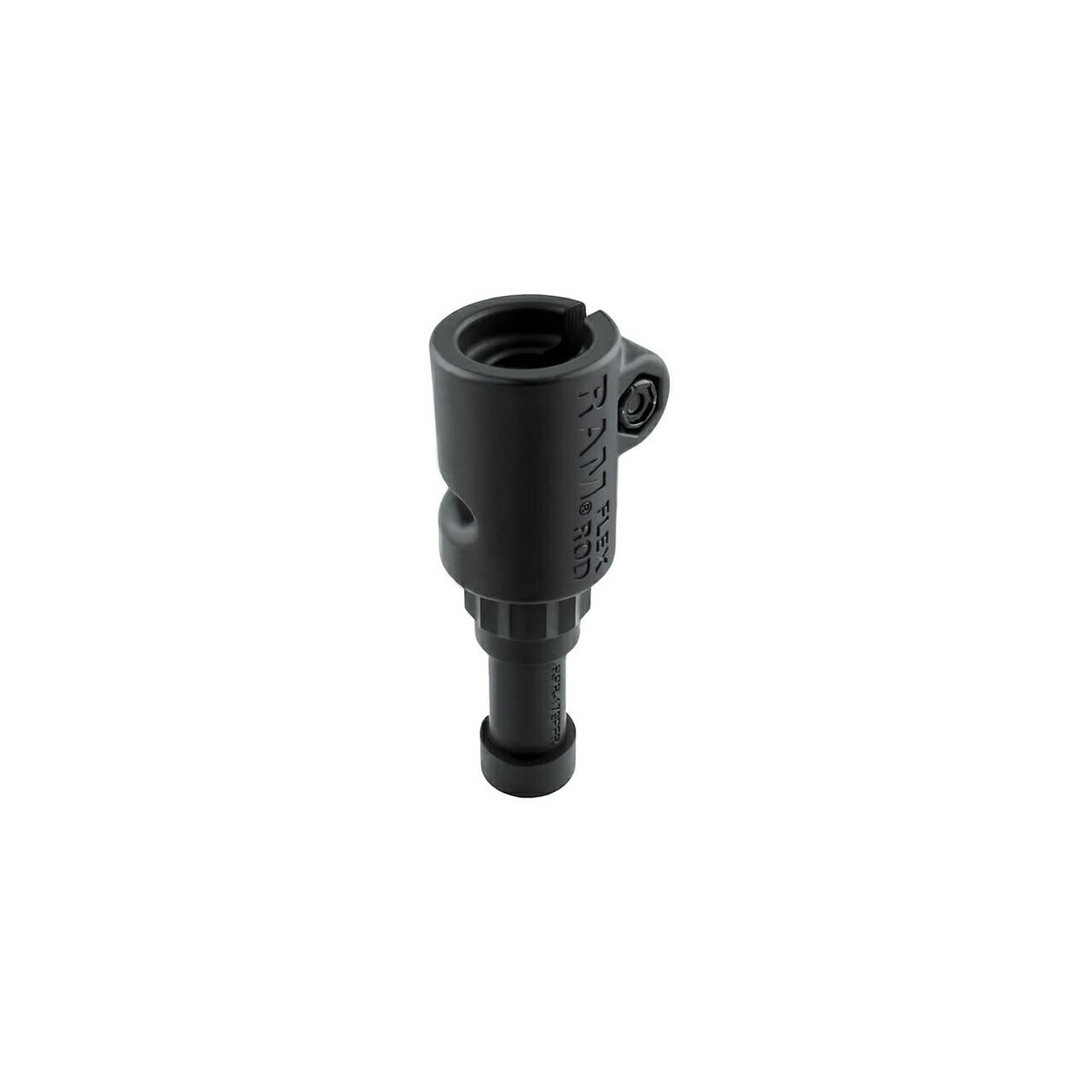 Spline Post (with Flexible Rod Adapter) Black 1 pc.
