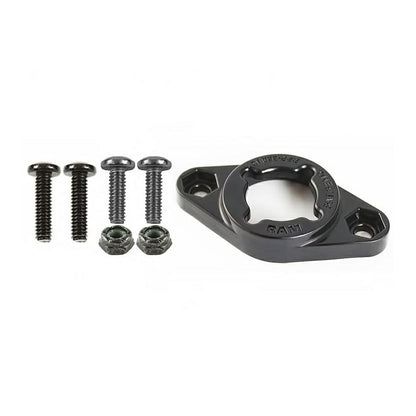 EZ-On/Off Base (for 2-hole AMPS hole pattern) Black 1 pc.