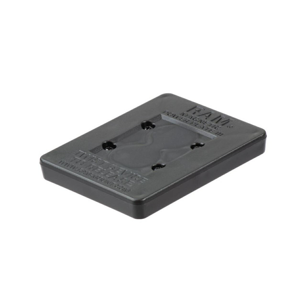 General-Purpose Magnetic Holder (M), Plate Size 101.6x79.5mm, Without Ball, Black, 1 pc.