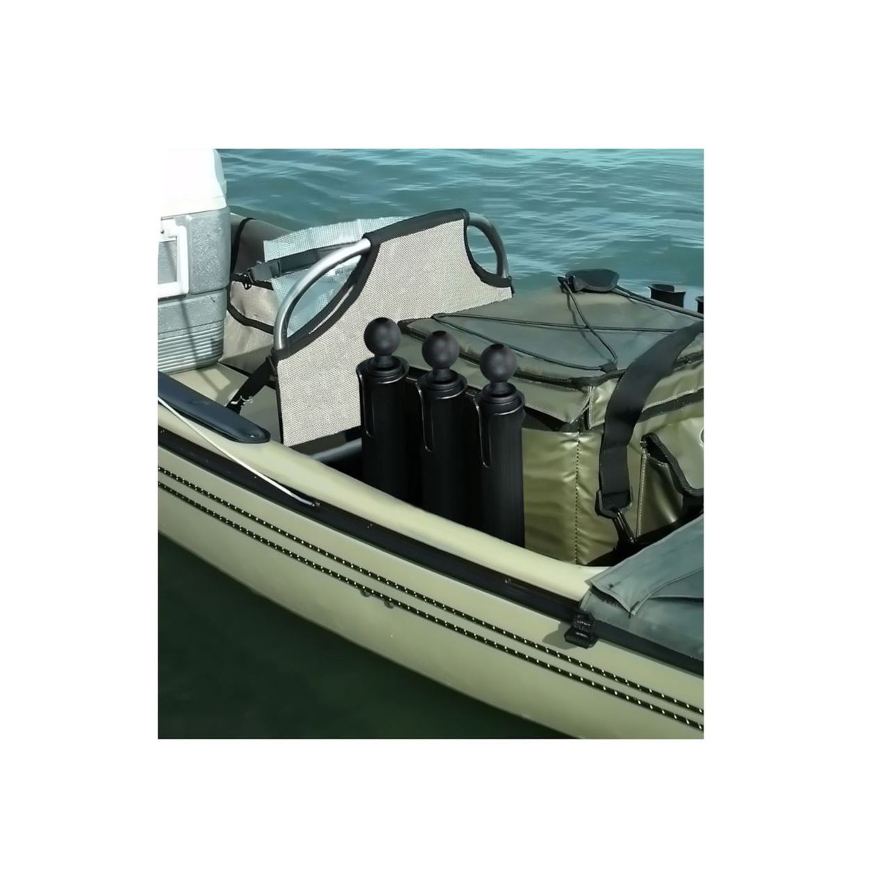 チューブウェッジベース 内径φ38.1-47.6mm対応 ブラック 1.5インチボール 1個入り