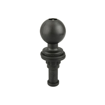 Spline Post Base, fits inner diameter 38.1-47.6mm, Black, 1.5 inch ball, 1 pc.
