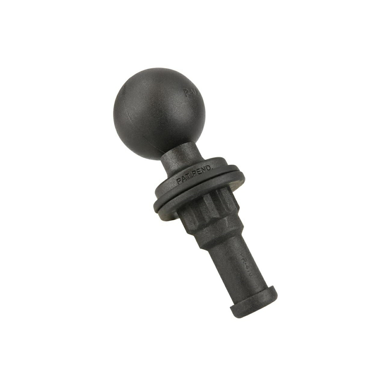Spline Post Base, fits inner diameter 38.1-47.6mm, Black, 1.5 inch ball, 1 pc.