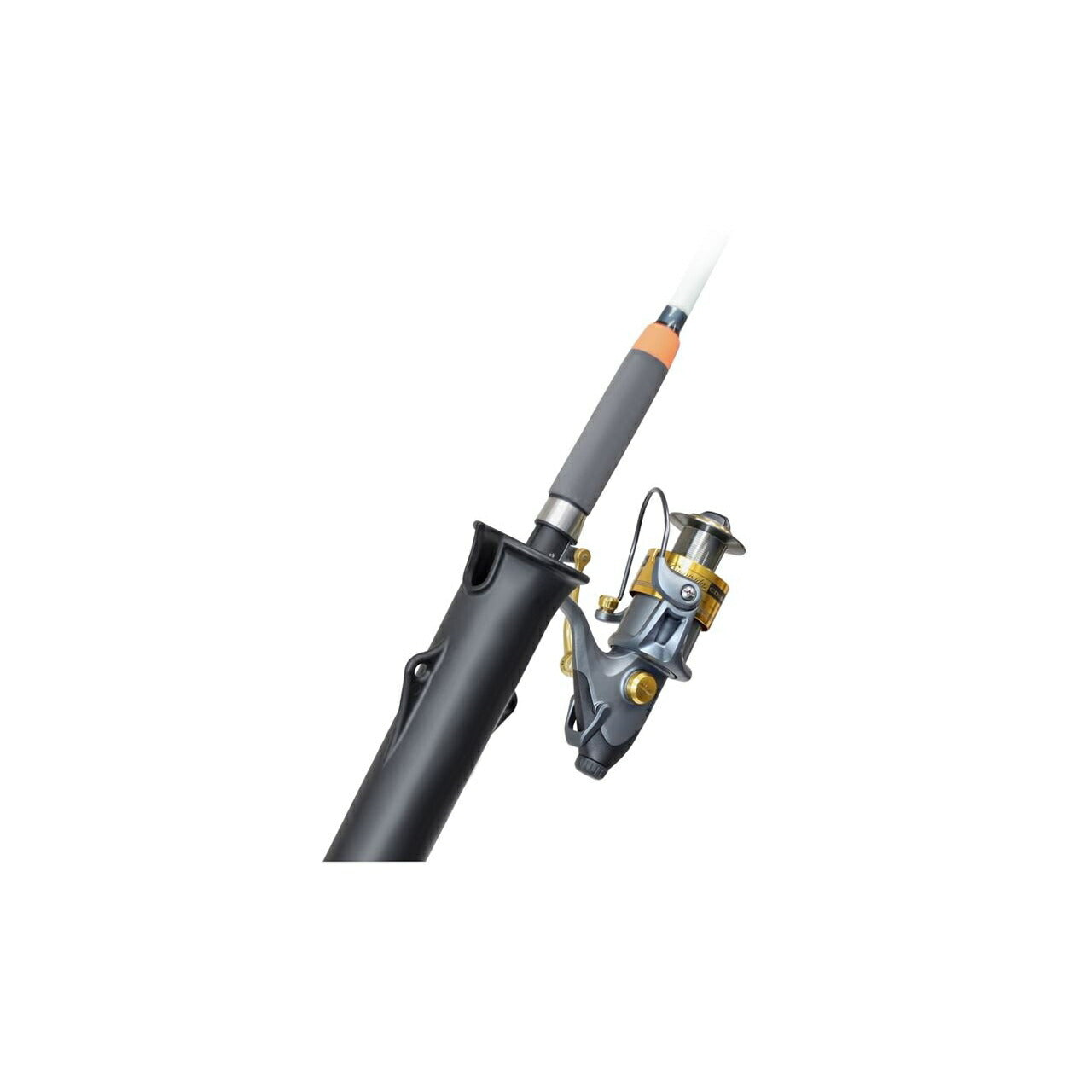 ロッドホルダー(Tube)＆スプラインポストベースセット ポスト長5.1cm ブラック 1個入り