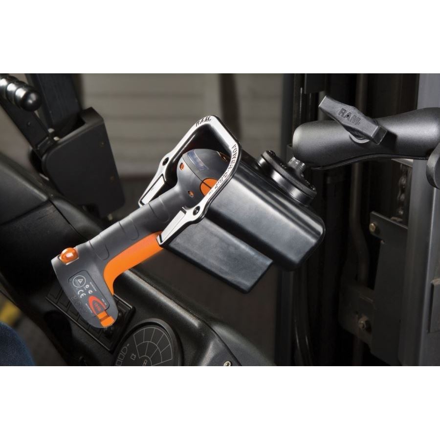 Scanner Holder (L), Ball Not Included, Black, 1 pc.