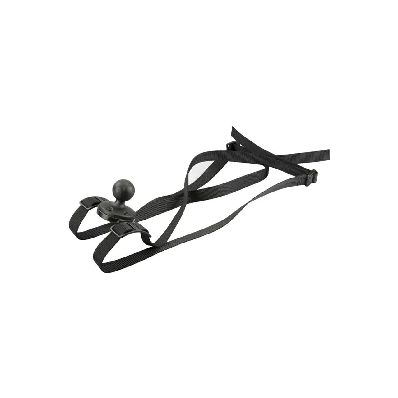 ストラップアダプターベース ベルト全長152cm ブラック 1.5インチボール 1個入り