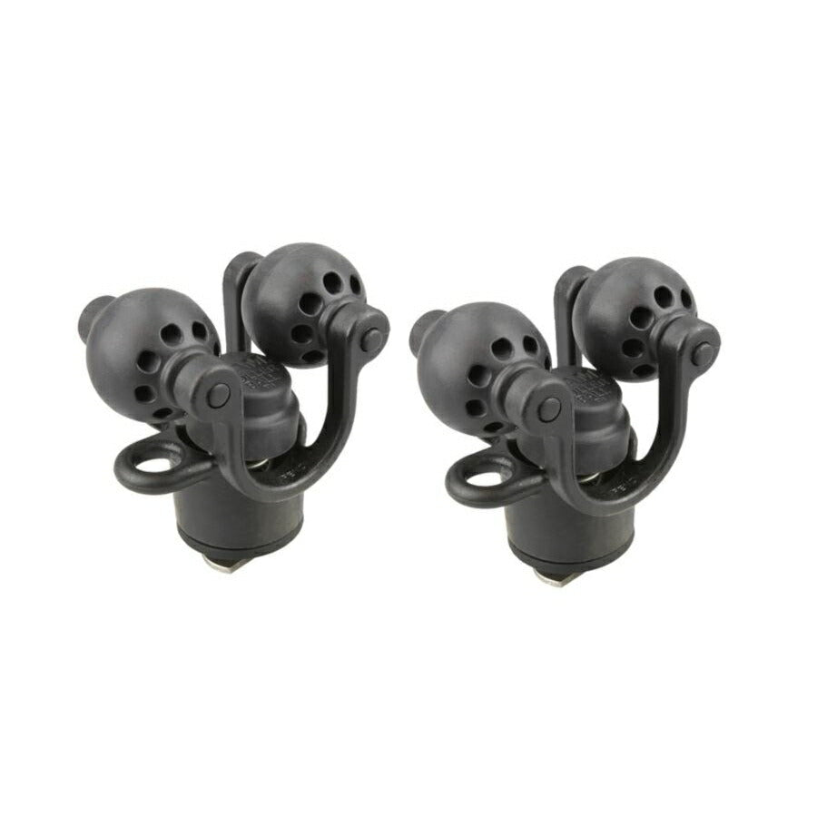 Paddle Holder (for Track Rails) Black, 2 Pieces