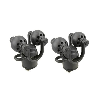Paddle Holder (for Track Rails) Black, 2 Pieces