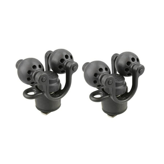 パドルホルダー(トラックレール用) ブラック 2個入り