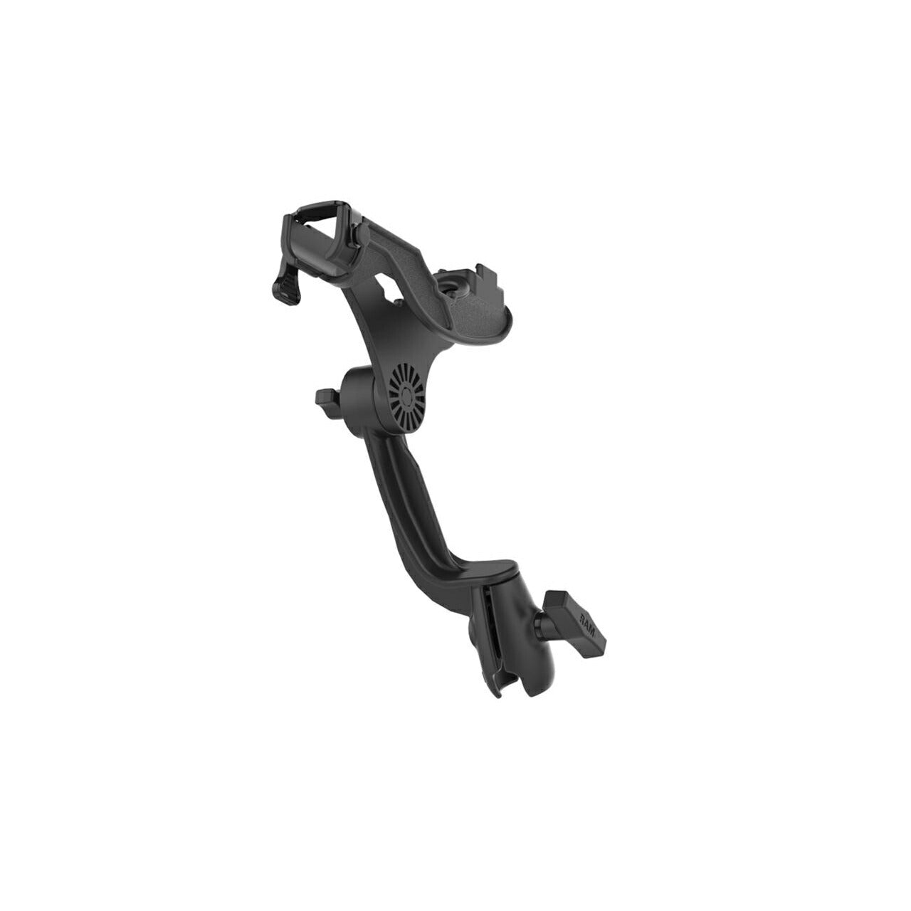 Rod Holder (Rod Jr.) & Ratchet Arm Set, Black, 1.5-inch Ball, 1 Piece